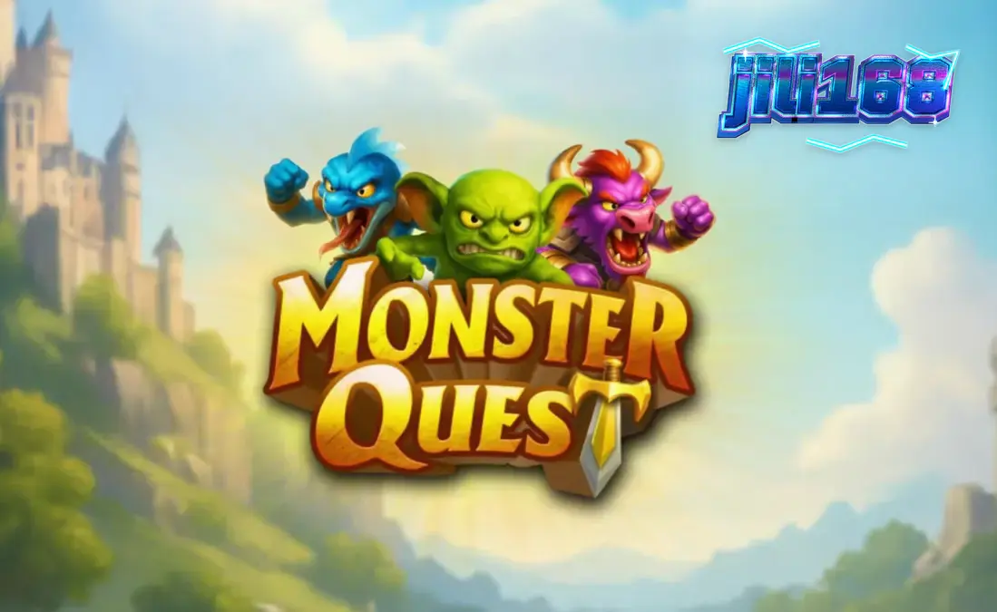 Isang Knight na nakikipaglaban sa isang dragon sa loob ng Monster Quest slot